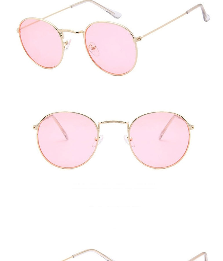 Oval Classic Mirror Sunglasses