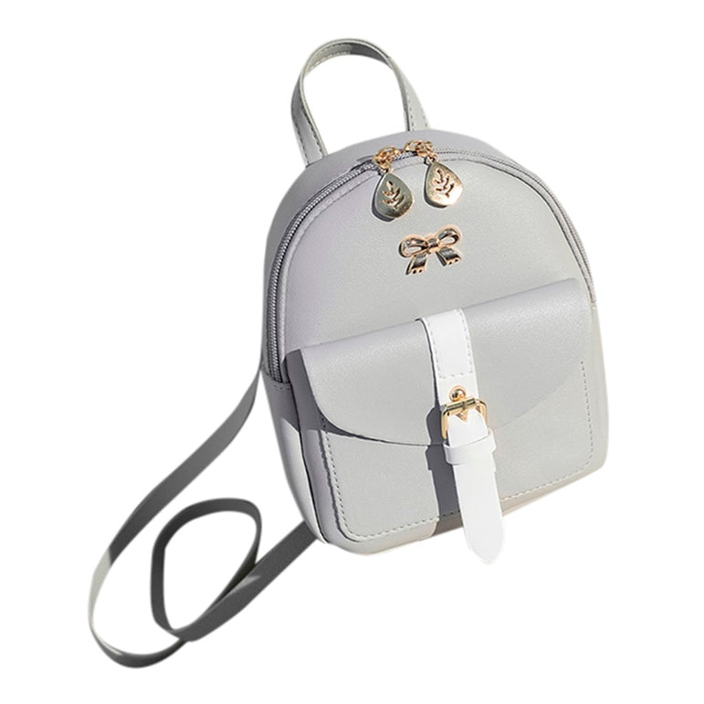 Luxury PU Leather Backpack Cute