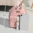 Luxury PU Leather Backpack Cute