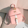 Luxury PU Leather Backpack Cute