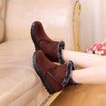 Short Fur Plush Winter Ankle Boot