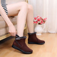 Short Fur Plush Winter Ankle Boot