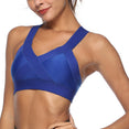 Bra Sexy Mesh Sports Top Push Up