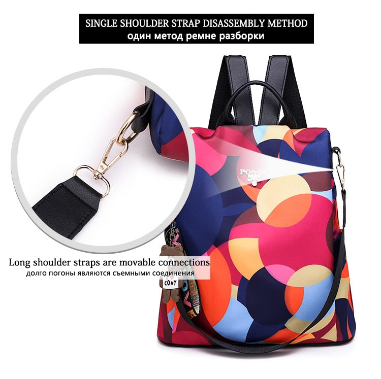 Fashion backpack women shoulder bag