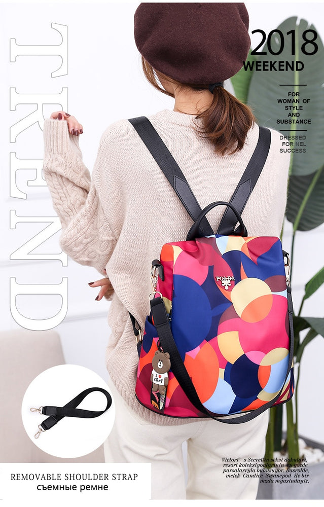 Fashion backpack women shoulder bag