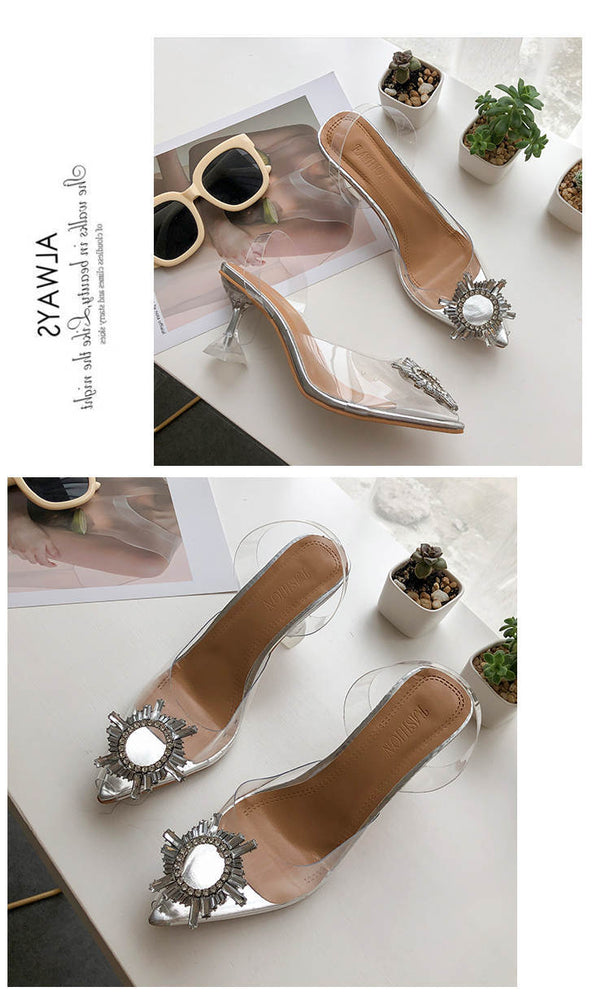 Luxury Women Transparent High Heels