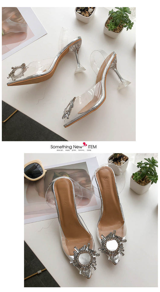 Luxury Women Transparent High Heels