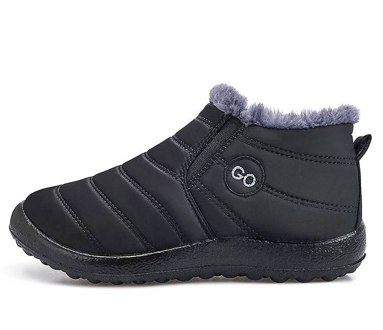 Waterproof winter solid casual boots