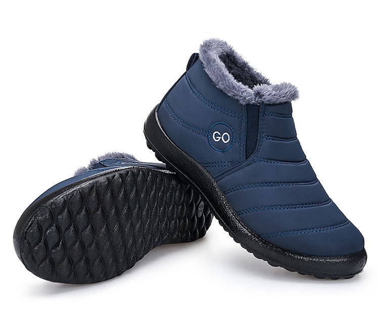 Waterproof winter solid casual boots