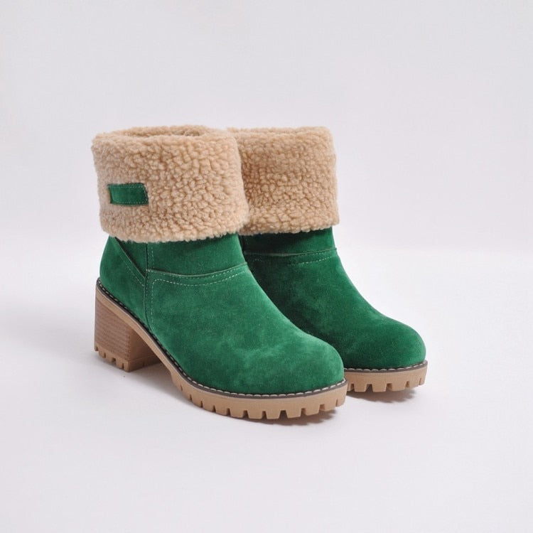 Snow Ladies Winter Flock Warm Boots