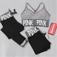 Yoga Set Women Sport Suit Letter Sportswear