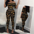 Off Shoulder Jumpsuits Long Pants For Women