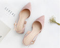 Square High Heels Female Shoes