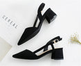 Square High Heels Female Shoes