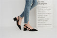 Square High Heels Female Shoes