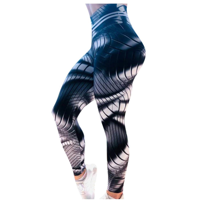 Shark Gym Leggings fitness color print