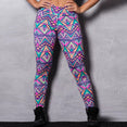 Shark Gym Leggings fitness color print