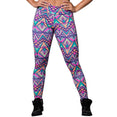 Shark Gym Leggings fitness color print