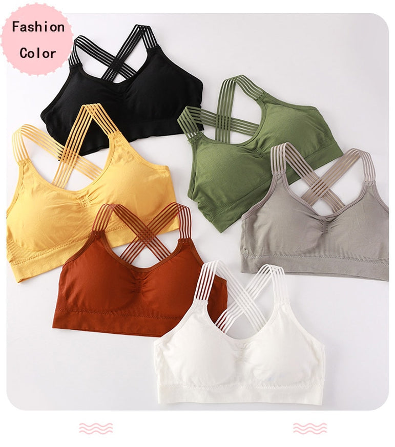 Women Yoga Sport Bra Women Shockproof