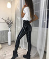 Ladies Leggings PU Leather Leggings