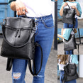 Waterproof PU Leather Ladies Zipper Bag