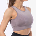 Bra Sexy Mesh Sports Top Push Up