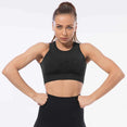 Bra Sexy Mesh Sports Top Push Up