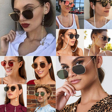 Vintage Metal Cords Casual Sunglasses