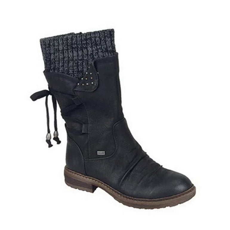 Cute Best Quality Flat Heel Boot