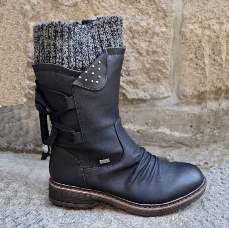 Cute Best Quality Flat Heel Boot