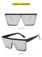 Flat Square Shades Gradient Sun Glasses