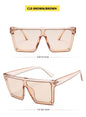 Flat Square Shades Gradient Sun Glasses