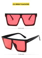 Flat Square Shades Gradient Sun Glasses