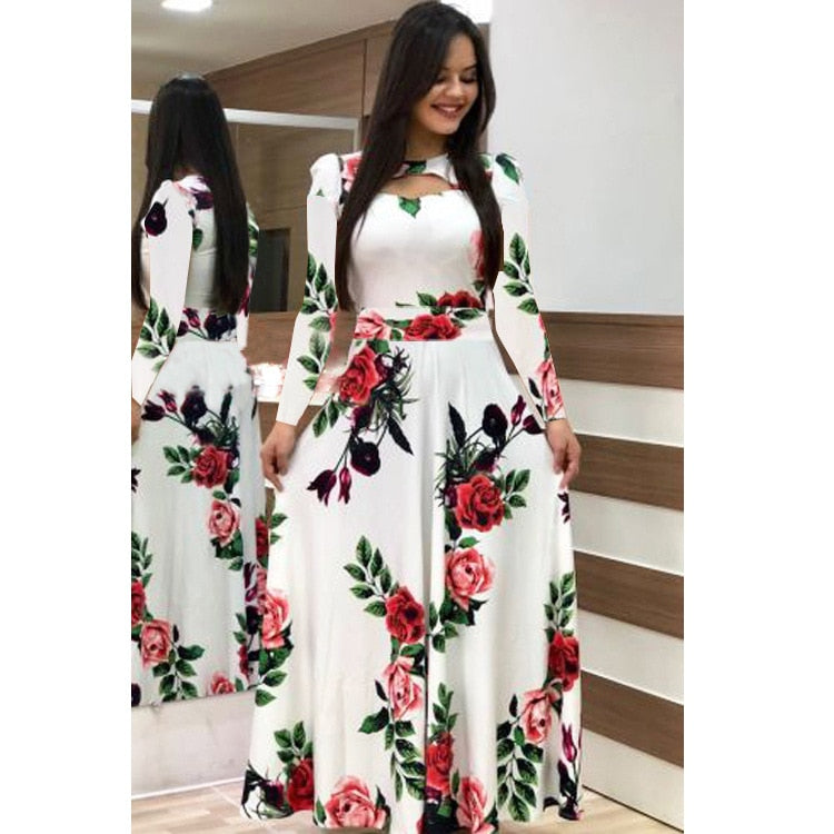 Elegant Spring Autumn Women Dress 2020