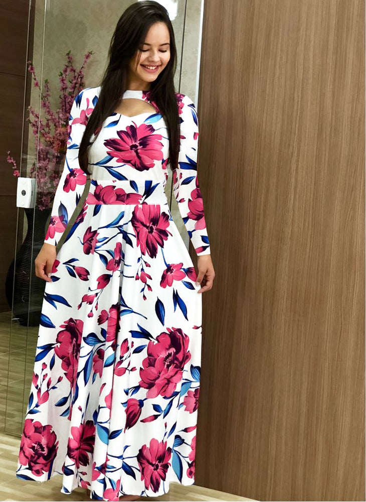 Elegant Spring Autumn Women Dress 2020