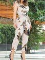 2020 Summer Women Elegant Sleeveless Jumpsuit