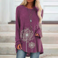 Plus Size Women's Tunic Blouse European