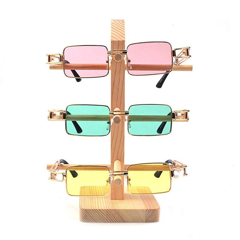 Small punk Women Vintage Sunglasses