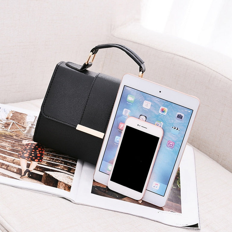 Women Fashion PU Leather Shoulder Handbags