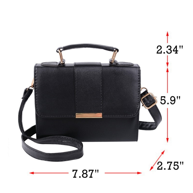 Women Fashion PU Leather Shoulder Handbags