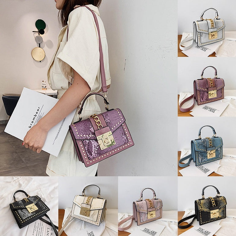 Women Fashion PU Leather Shoulder Handbags