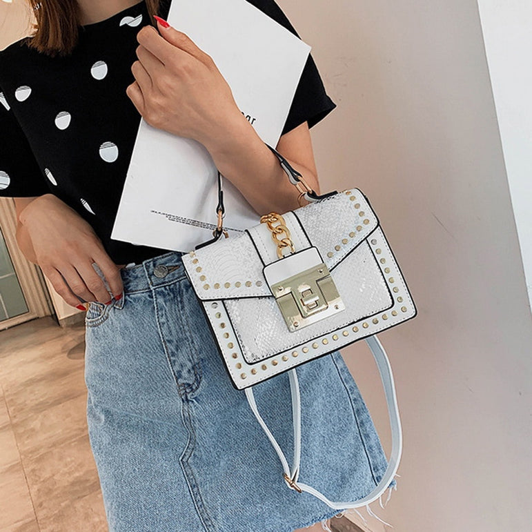 Women Fashion PU Leather Shoulder Handbags