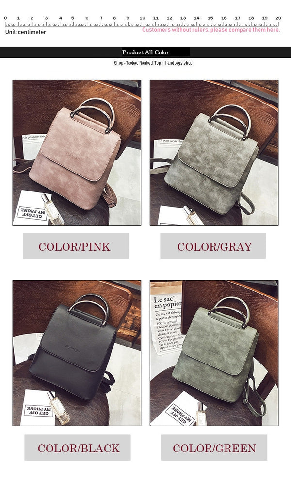 Leather travel Shoulder Women Bags