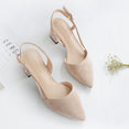 Square High Heels Female Shoes