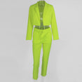 Two-piece suit sexy long sleeve  jumpsuit