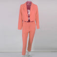 Two-piece suit sexy long sleeve  jumpsuit