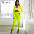 Two-piece suit sexy long sleeve  jumpsuit