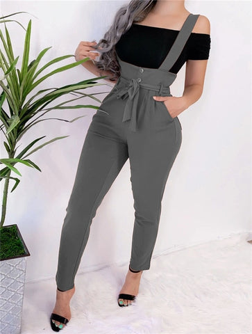 Women Streetwear Long Pants Bandage