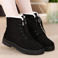 Fur plush women winter boots