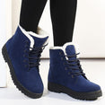 Fur plush women winter boots